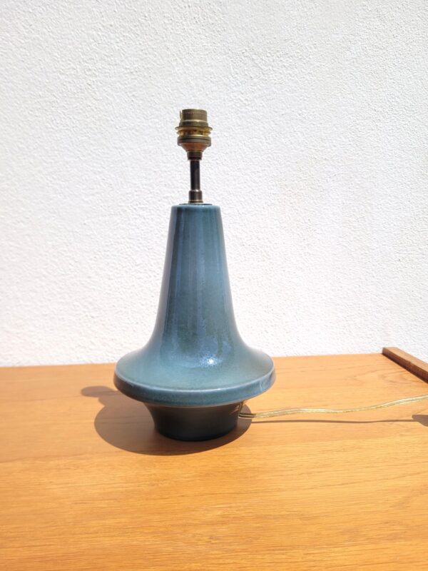 Pied de lampe vintage Abbaye du Bec 05