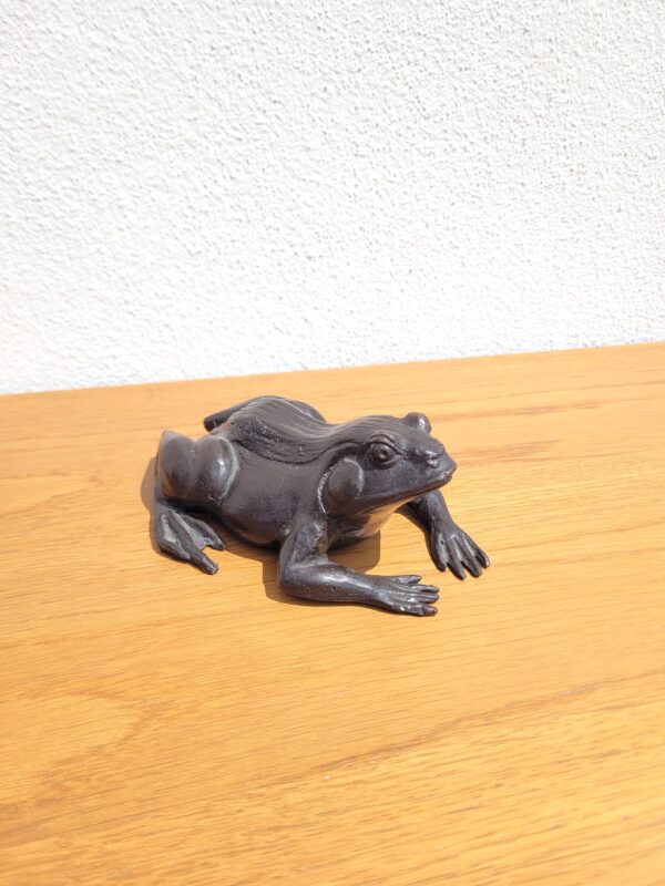 Sculpture grenouille par la fonderie Cornille Havard Villedieu 01