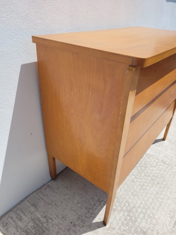 Commode vintage 3 tiroirs vers 1960 02