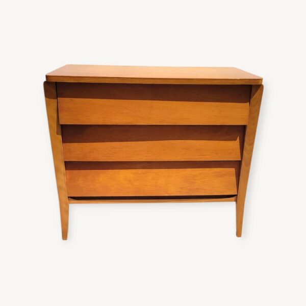 Commode vintage 3 tiroirs vers 1960 06