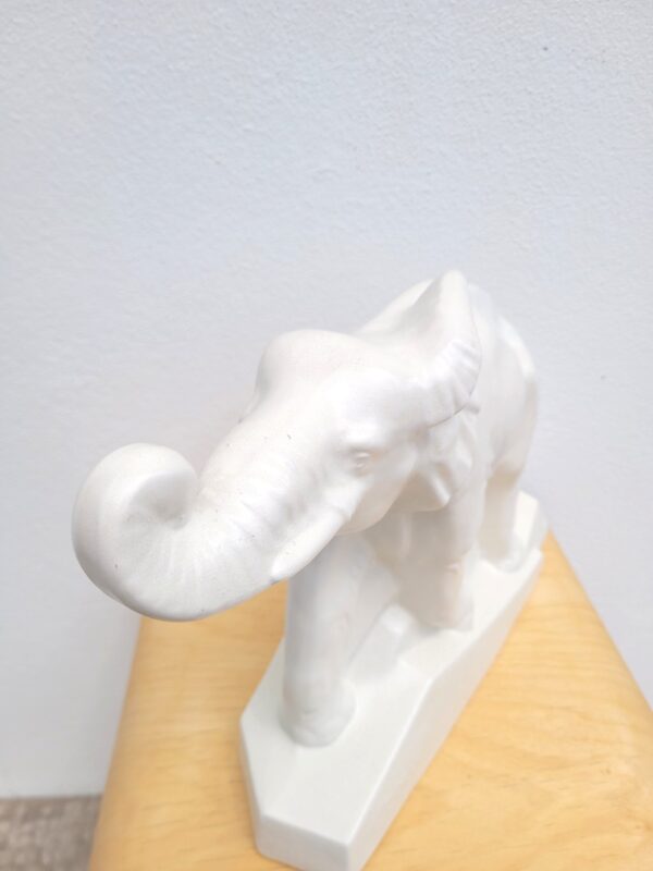Grande statue éléphant Dolly Art Déco 03