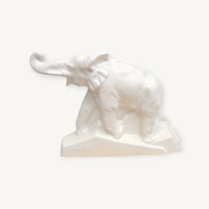 Grande statue éléphant Dolly Art Déco 06