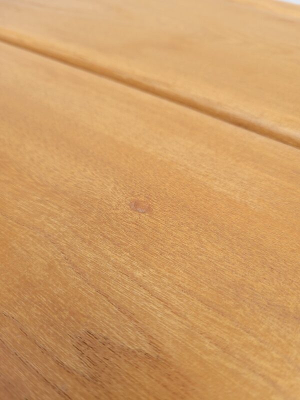 Table de chevet en orme vers 1970 dlg maison Regain 06