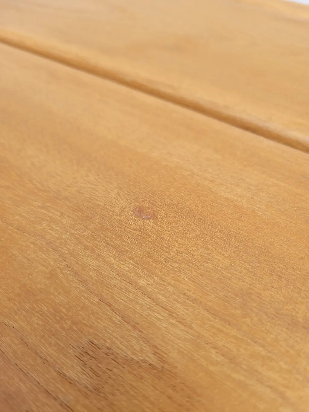 Table de chevet en orme vers 1970 dlg maison Regain 06