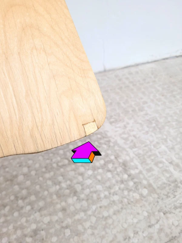 Tabouret ou table d’appoint Ikea 90s par Lisa Norinder N2 05