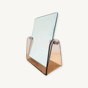 Miroir à poser vintage en plexiglas vers 1970 10