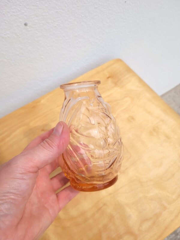 Petit vase vintage rose 04