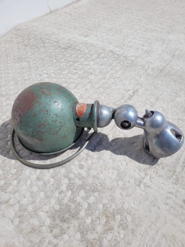 JLD ancienne lampe d'applique d'atelier 04