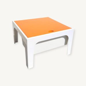 Prisunic table d'appoint travailleuse années 70 01
