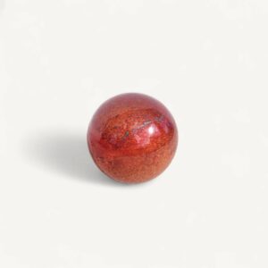 Bruno Evrard lampe boule en verre soufflé 07