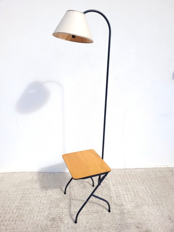 Meuble liseuse années 60 révisée table bout de canapé 02