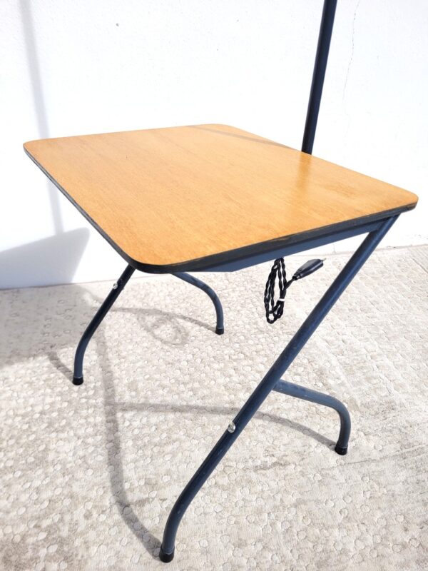 Meuble liseuse années 60 révisée table bout de canapé 03