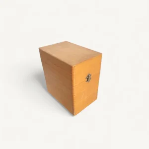 Boite haute a fiches et intercalaires en bois de hetre 01b