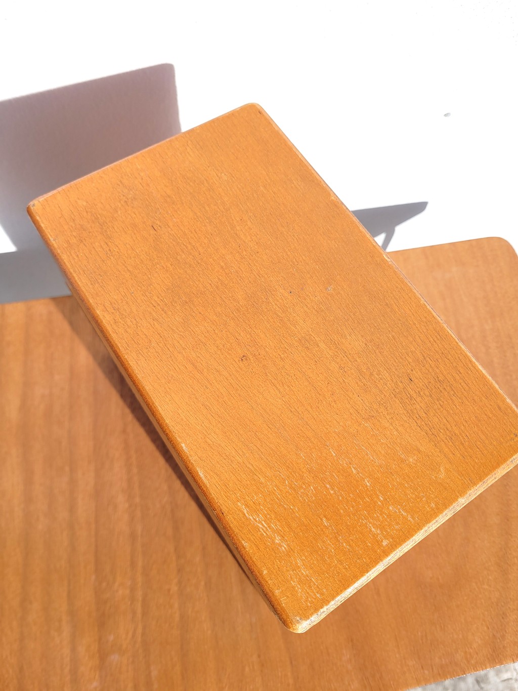 Boîte à fiches hautes en bois de hêtre 04