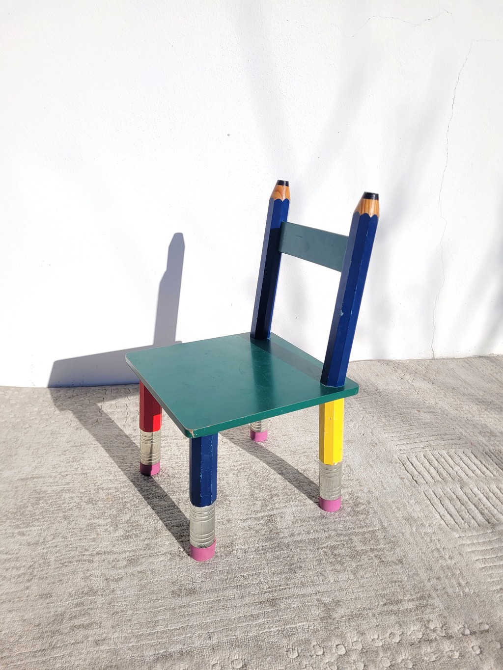 Chaise enfant crayon de bois 02