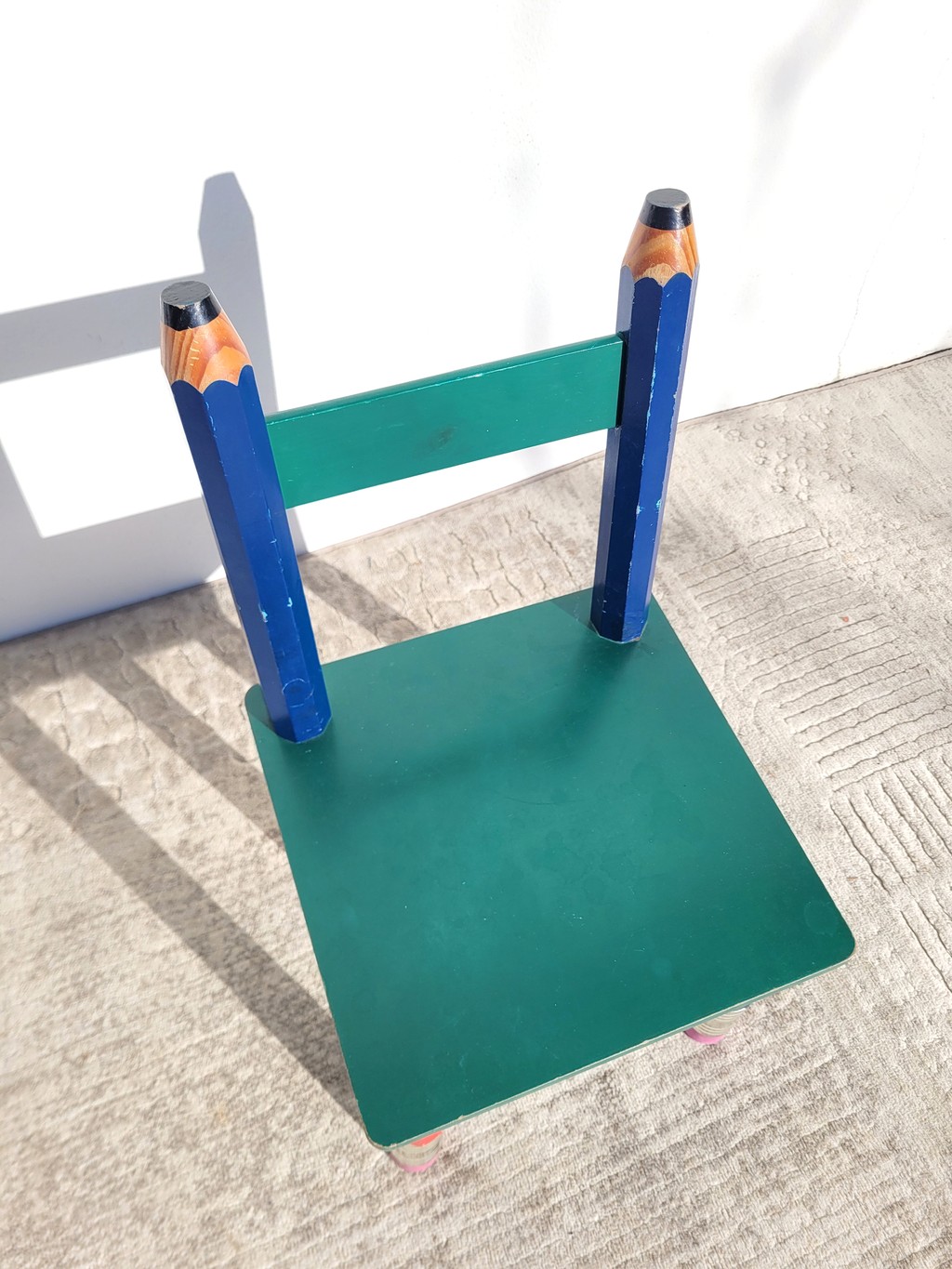 Chaise enfant crayon de bois 03