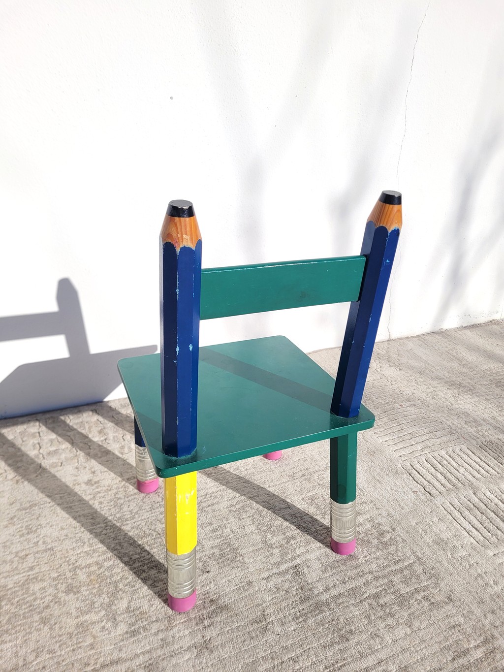 Chaise enfant crayon de bois 04