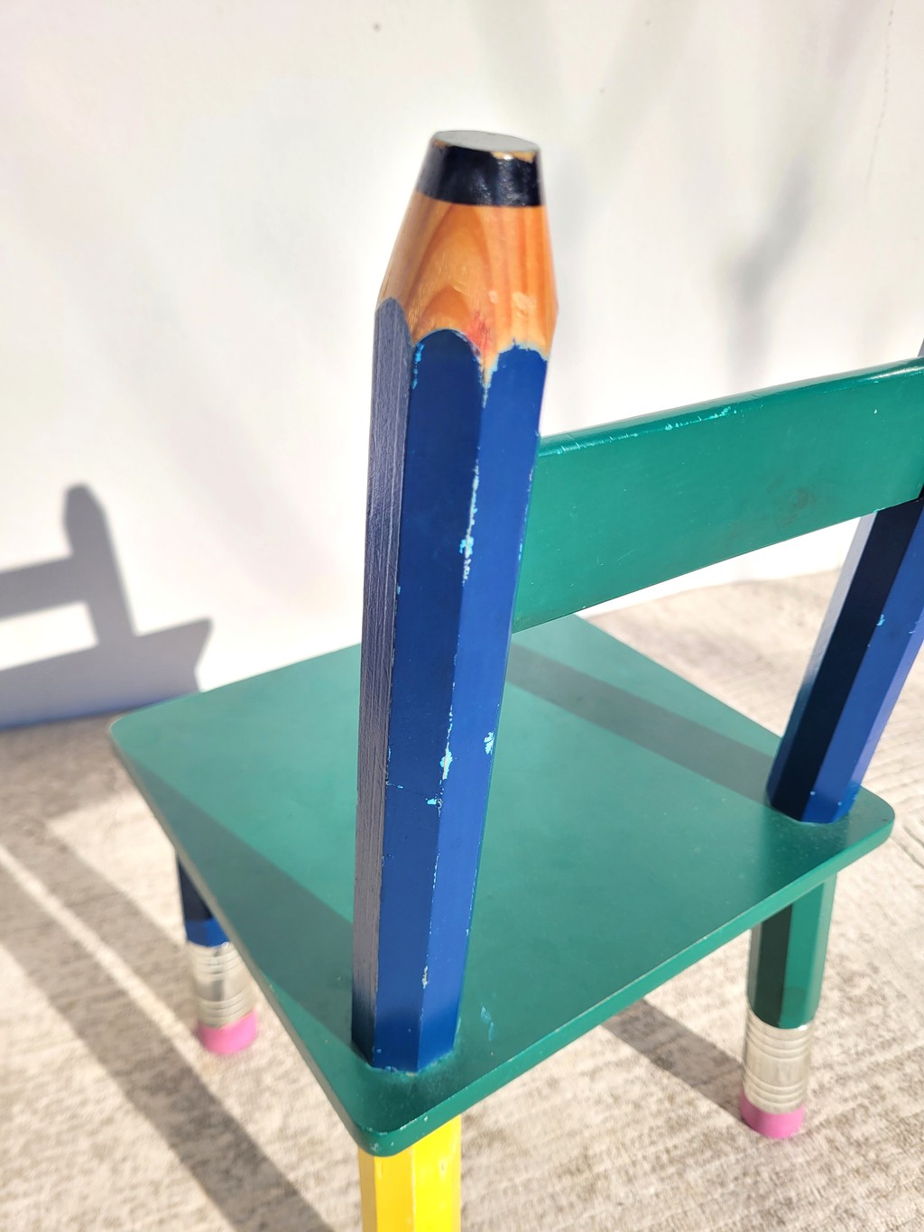 Chaise enfant crayon de bois 05