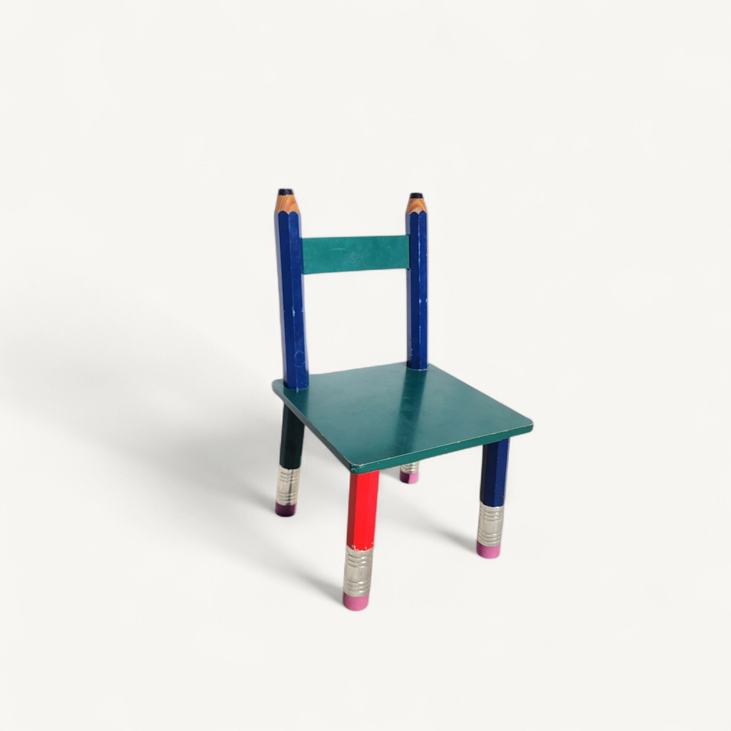 Chaise enfant crayon de bois 06
