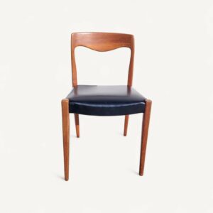 Chaise vintage en teck esprit scandinave 06