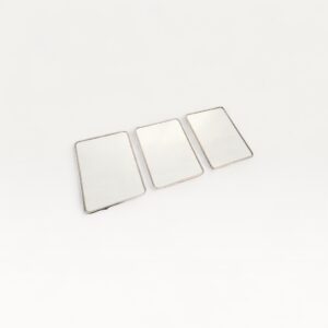 Miroir barbier triptyque vintage noir 07