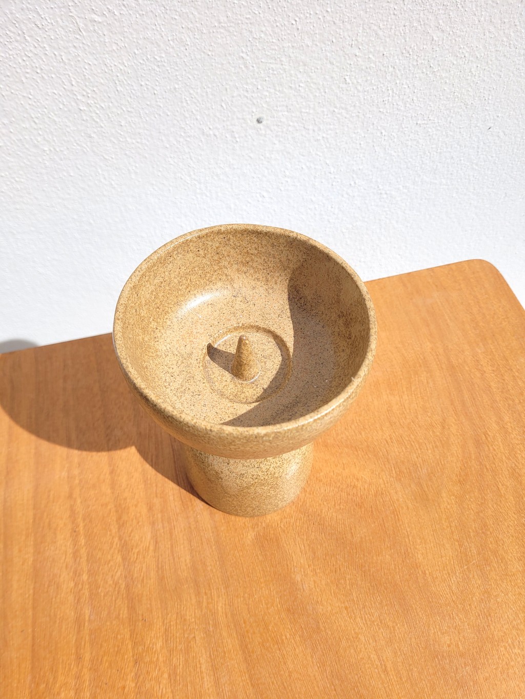 Pique cierge en grès 03