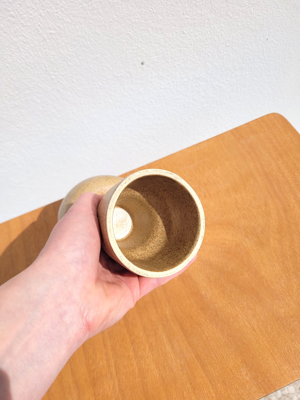 Pique cierge en grès 06