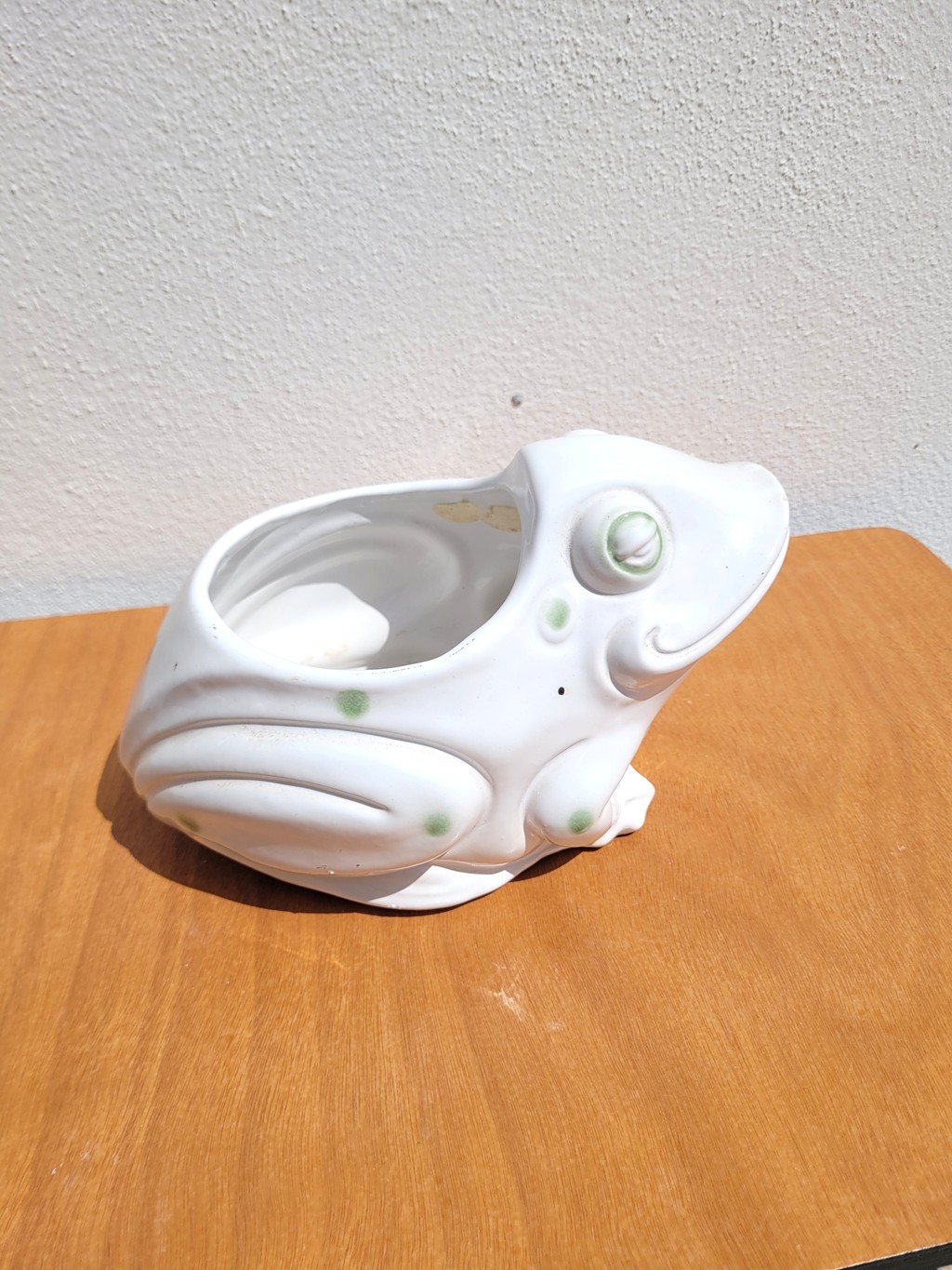 Cache pot grenouille en céramique Italy 06