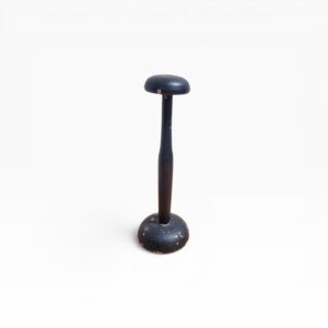 X2 Porte chapeau en bois tourné noir 1 01