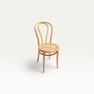 Chaise bistrot cannée en bois courbé ZPM 01