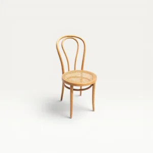 Chaise bistrot cannée en bois courbé ZPM 01