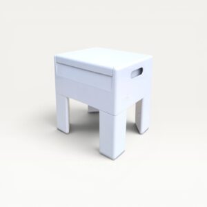Tabouret coffre Gedy par Olaf von Bohr 06