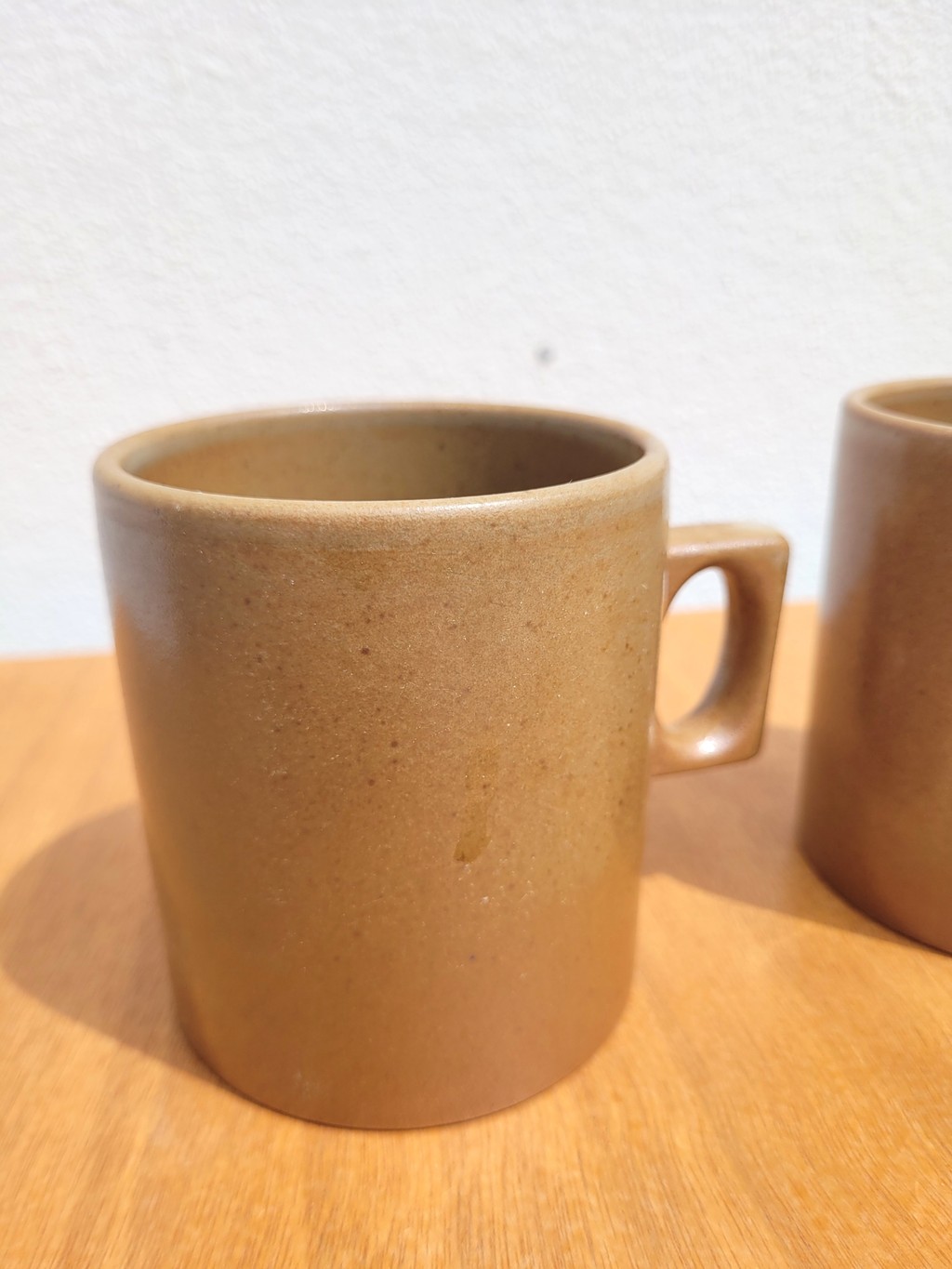Lot de 2 tasses en grès de Brenne 70s 02