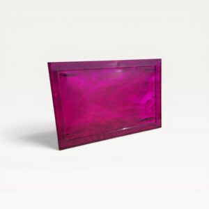 Plateau Kartell Dune rose par Mario Bellini 09
